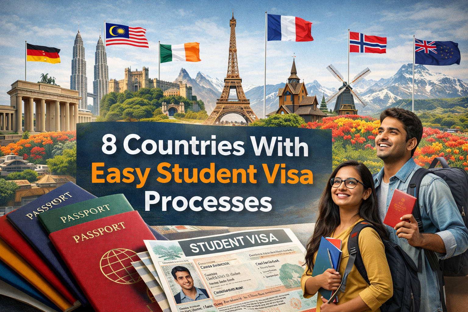 Study Abroad: 8 Countries With Simplified Visa Processes for International Students