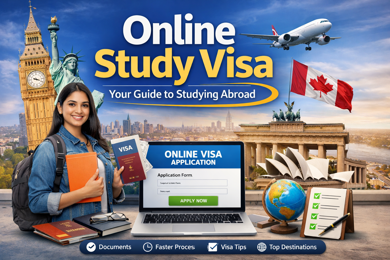 Online Study Visa: Complete Guide for Students Planning to Study Abroad