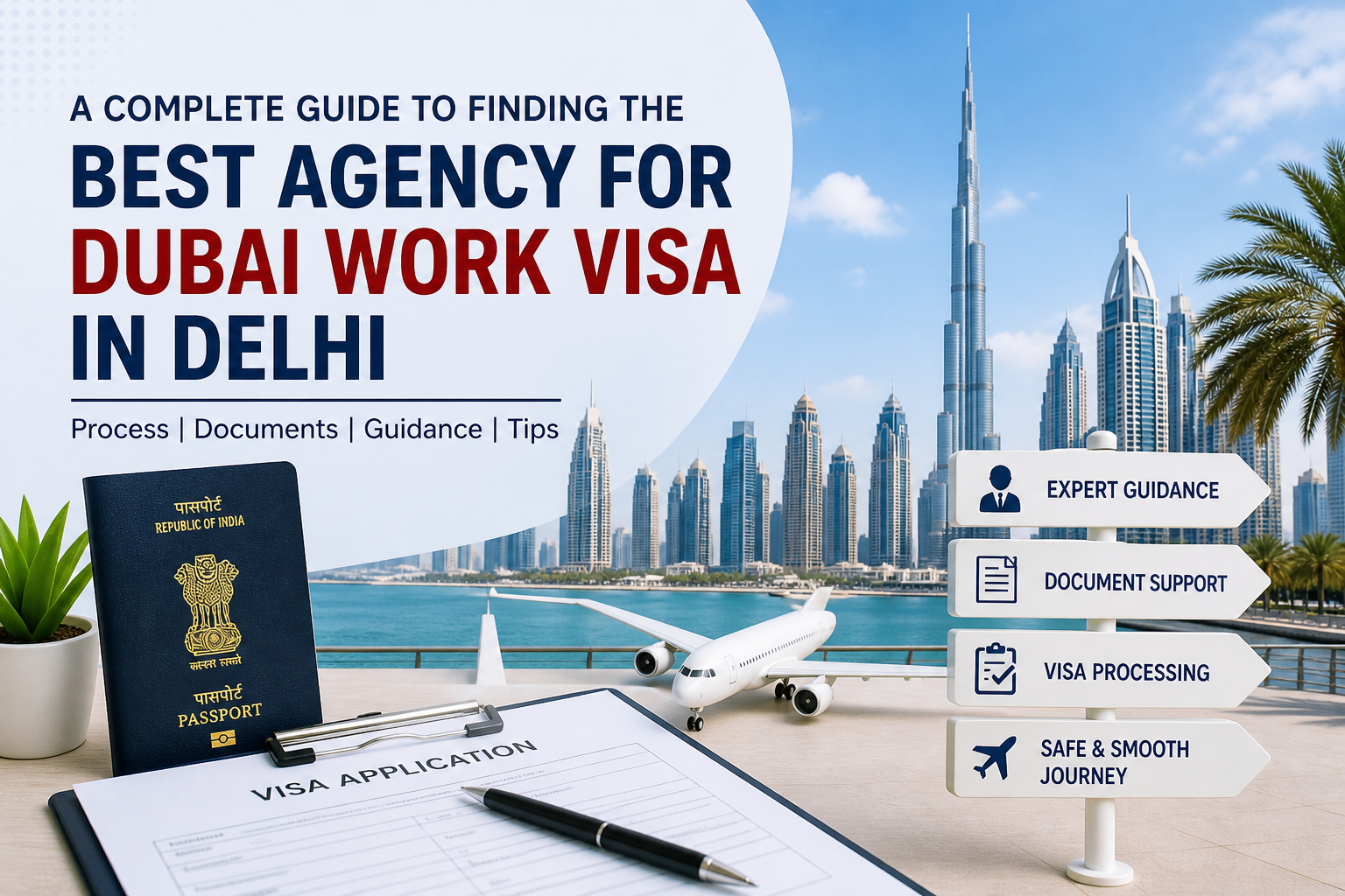 Best Agency for Dubai Work Visa in Delhi: A Complete Guide for Applicants