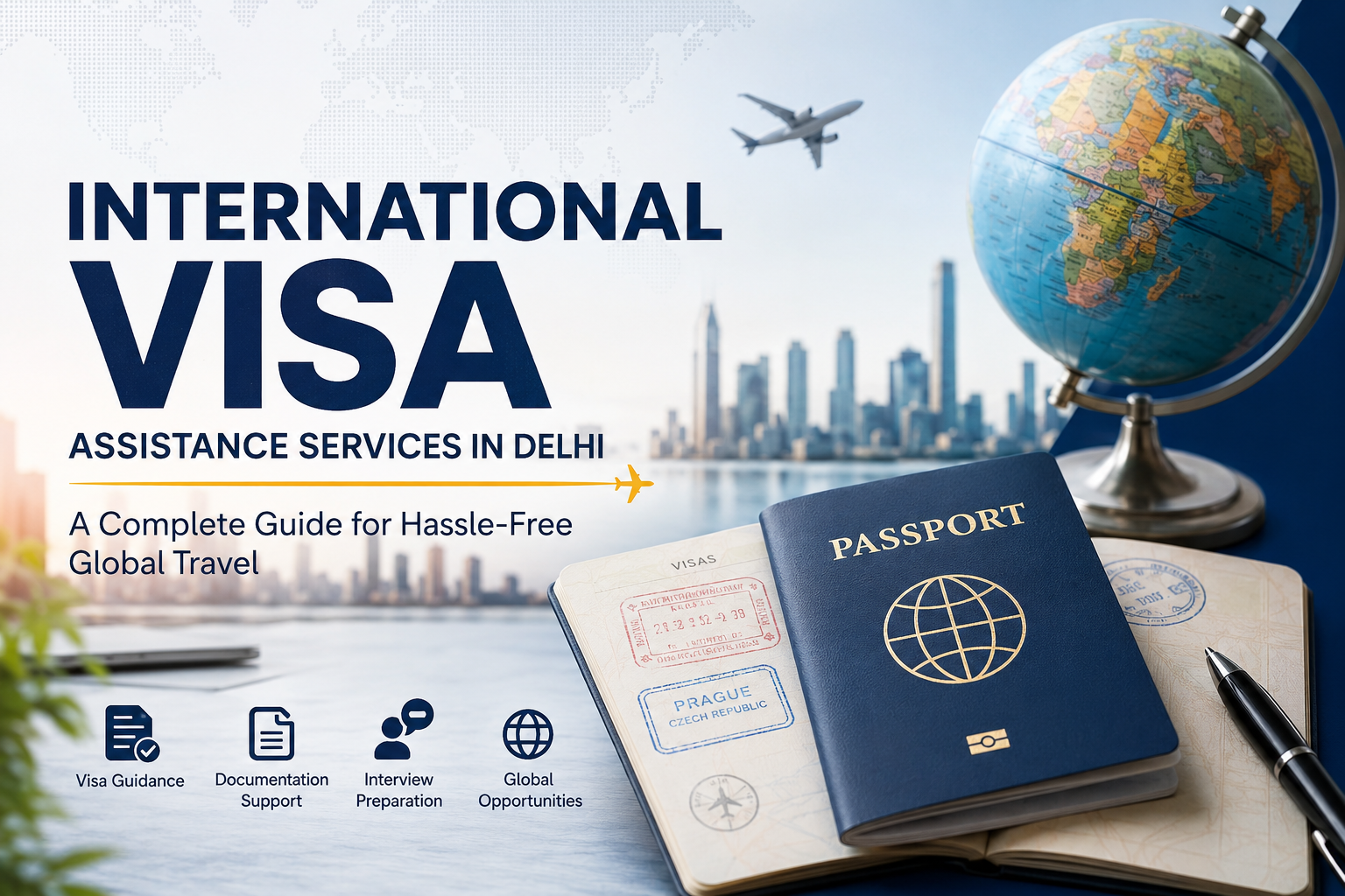 International Visa Assistance Services in Delhi – Complete Guide for Hassle-Free Global Travel